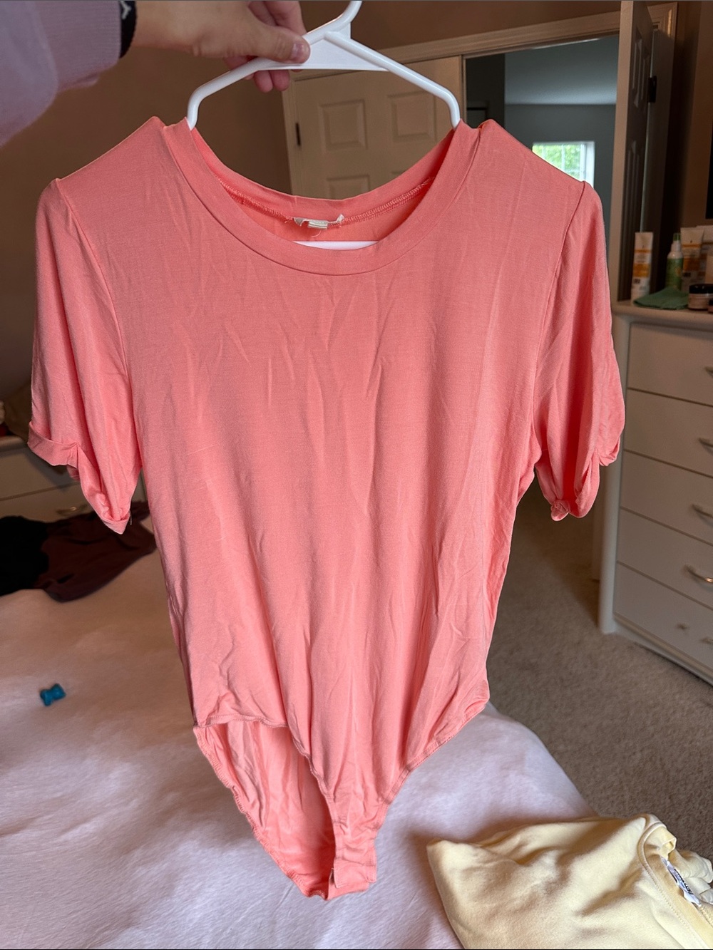 Pol Peach Bodysuit